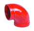 Bocht 90° 114,3 rood style 001